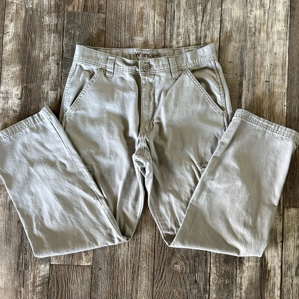WRANGLER MEN KHAKI PANTS, 30X30